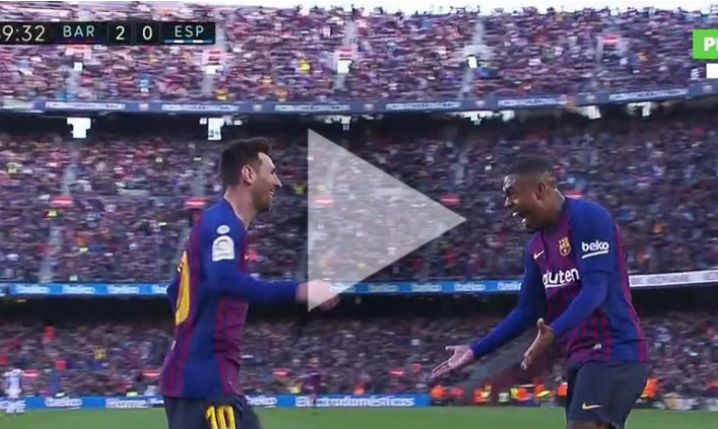 Messi strzela na 2-0 po podaniu Malcoma! [VIDEO]